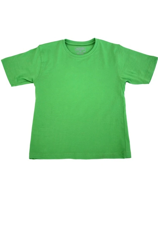 Футболка Премиум детская (Modern) однотонная салатовая (хлопок)#5