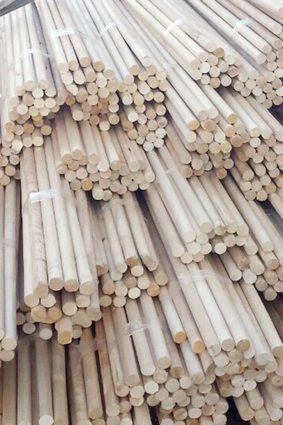 Древко деревянное из берёзы 1 м, Ø 28 мм#1