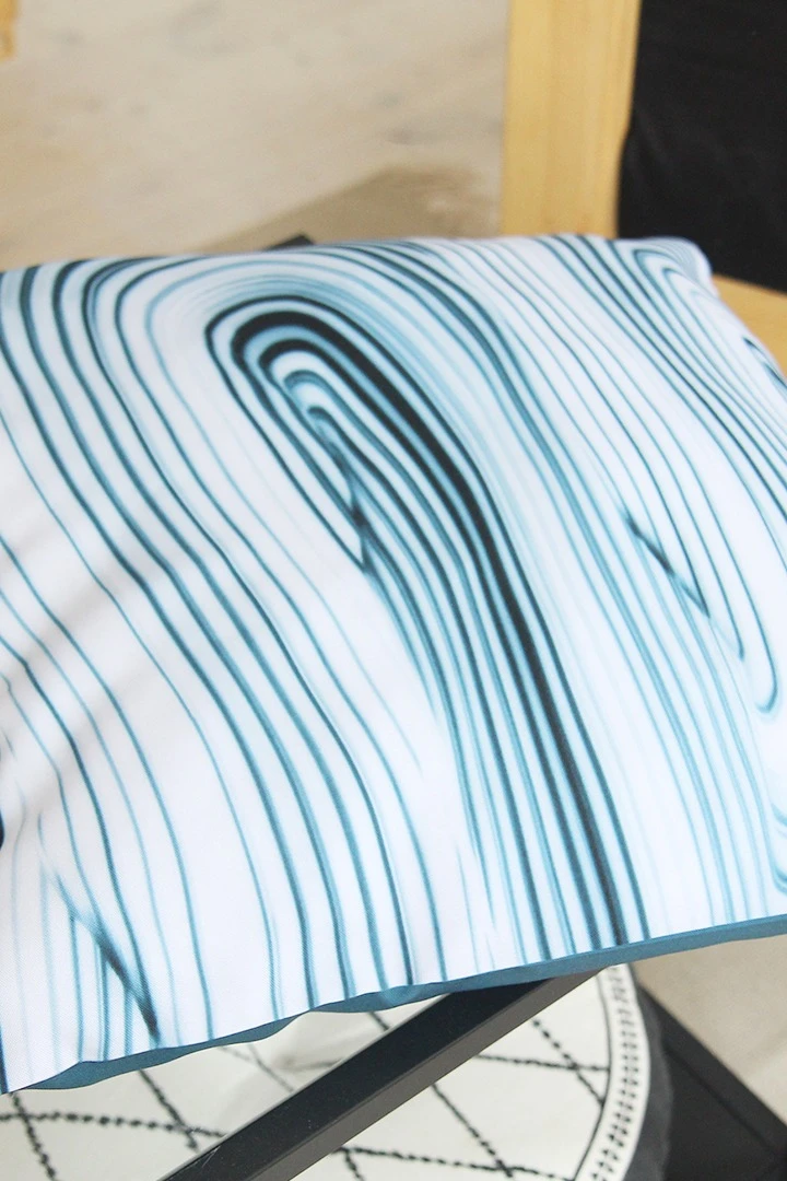 Подушка 50х50 см, с принтом "Lapis lazuli"#2