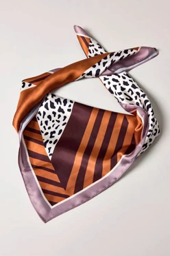 Купить косынку Шарлотта 75х75х105 см, с полной запечаткой "Abstraction"