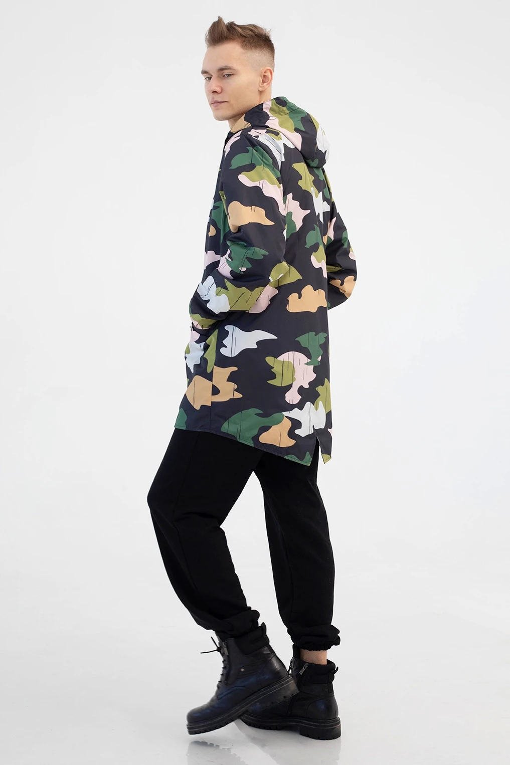 Ветровка Энерджи унисекс с полной запечаткой "Military Go"#4 Ветровка Энерджи унисекс с полной запечаткой "Military Go"#4