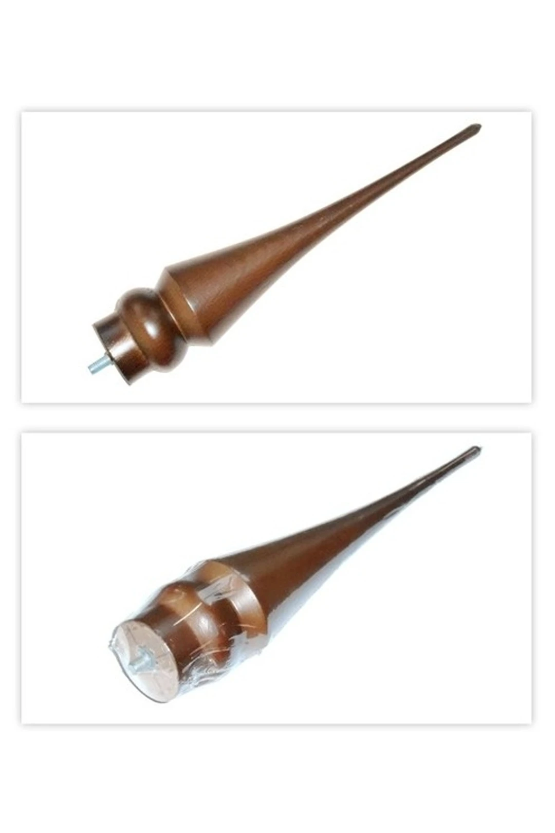 Флаги РФ и Москвы на деревянной подставке (бук) 2,5 м#4