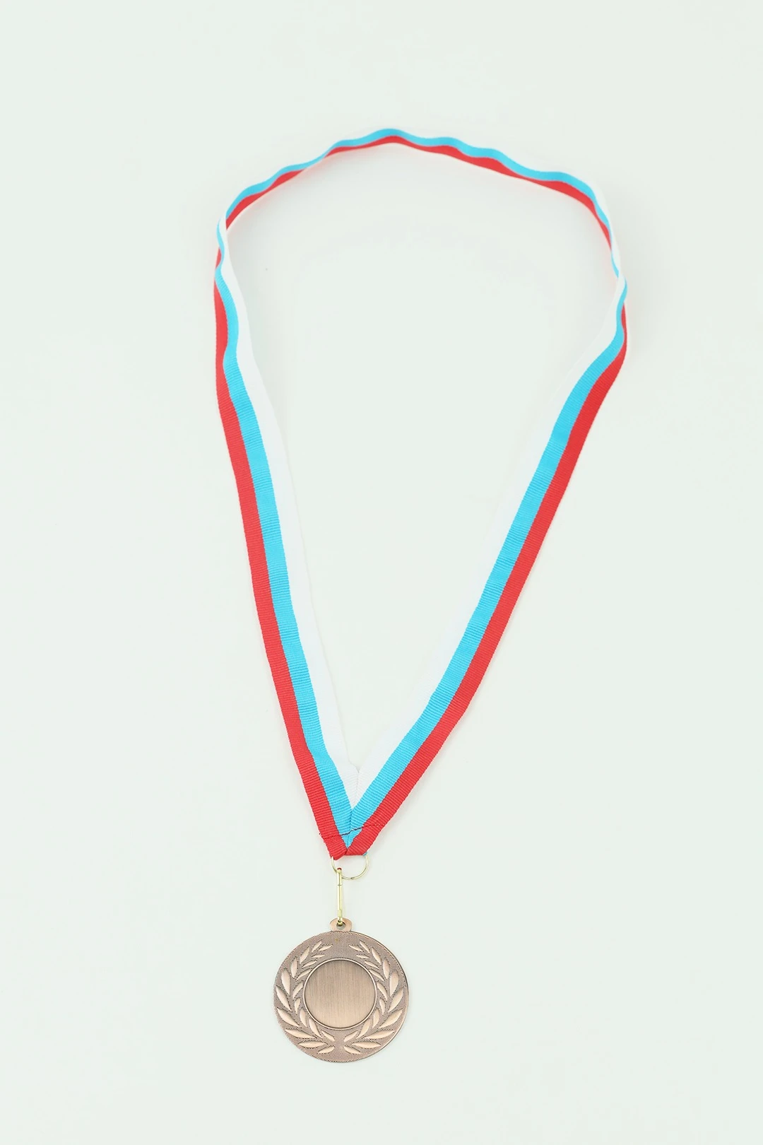 Лента для медали РФ репс ширина 1 см, с карабином#1