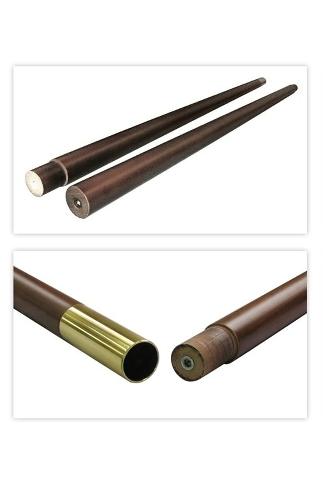 Знамя РФ на деревянной подставке (бук) 2,2 м#2