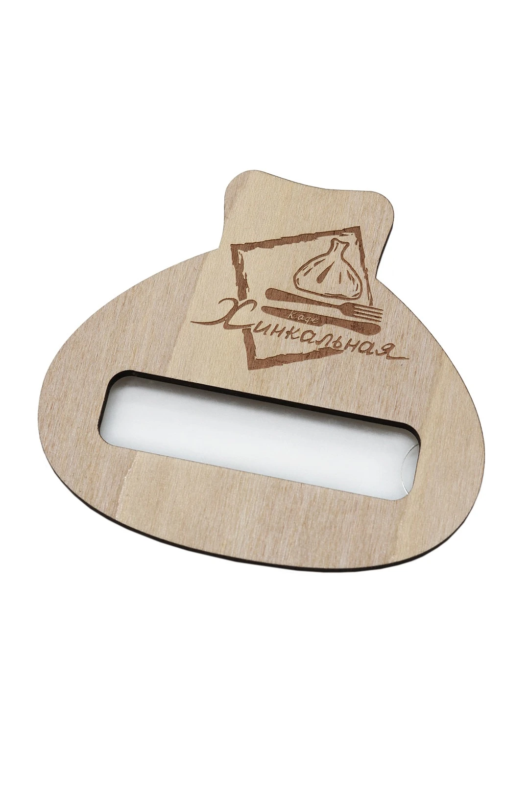 Бейдж из фанеры с гравировкой 56х59 мм _COPY_1