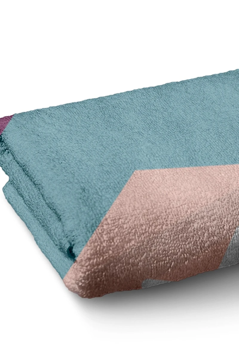 Полотенце махровое 50х90 cм печать с двух сторон (Color) "Summer"#1