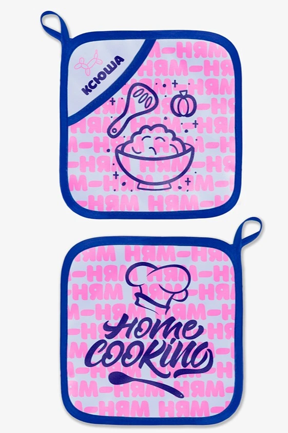 Прихватка Маффин с полной запечаткой#5