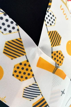 Лента нагрудная  атлас 7x150 см, полноцветная печать#2 Лента нагрудная  атлас 7x150 см, полноцветная печать#2