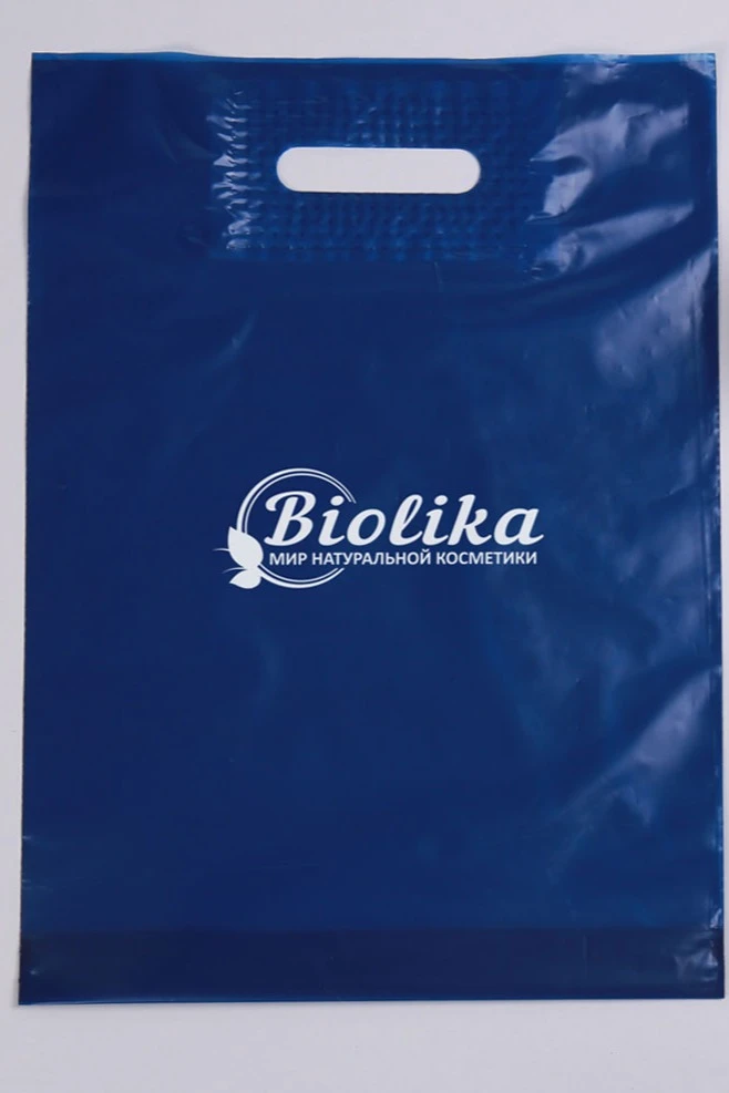 Пакет с вырубной ручкой 30х40 см (50 мкм)#5