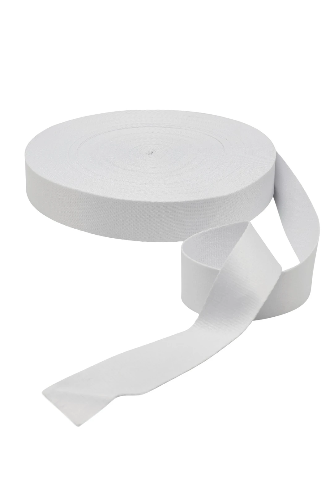 Лента ременная белая 25 гр/пог.м ширина 4 см#3