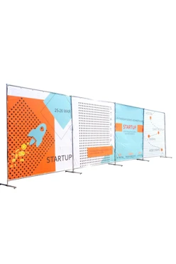Купить Рекламную ширму на четыре секции 2х2 м "Start Up"