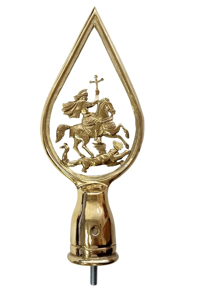 Купить навершие с гербом Московской области металлическое