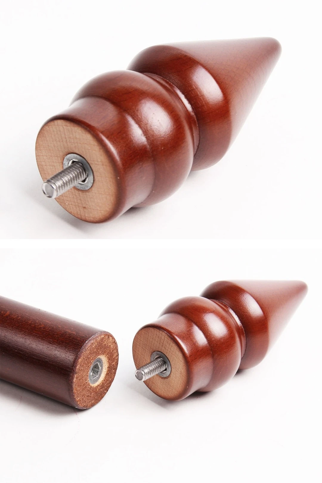 Навершие Конус деревянное из бука#2