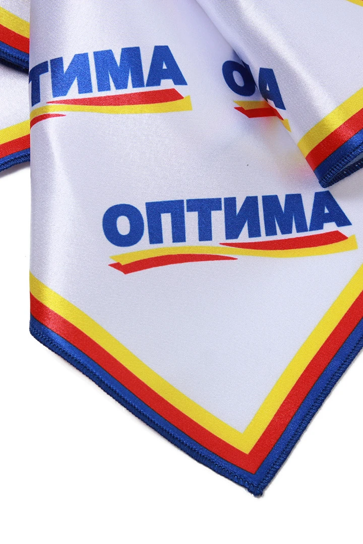 Платок Шанель 60х60 см, с полной запечаткой "OPTIMA"#3