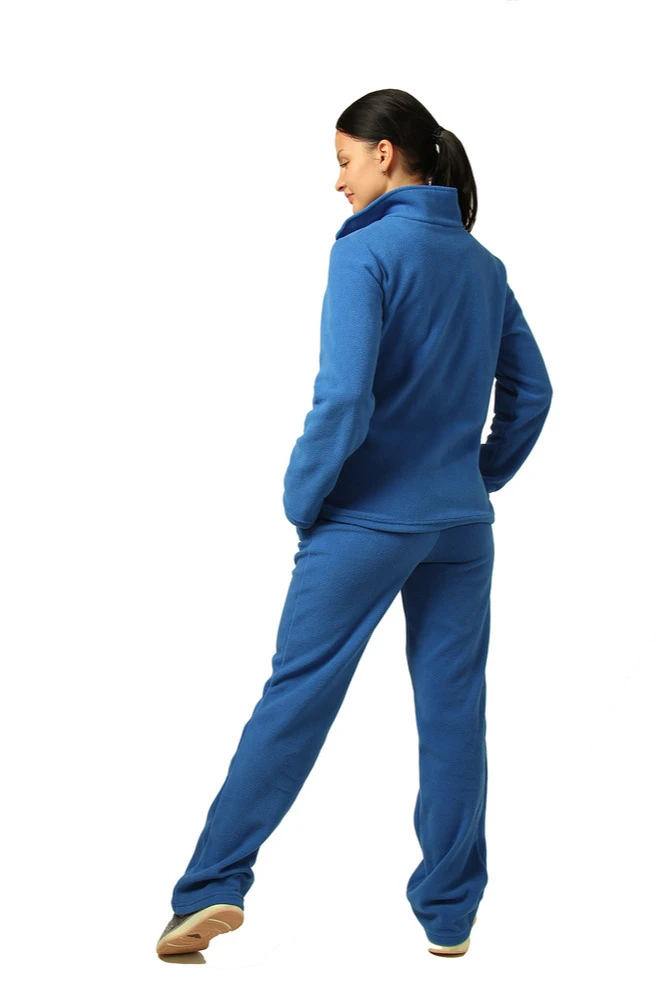 Толстовка Харисон флисовая без капюшона женская, однотонная "Runners"#3