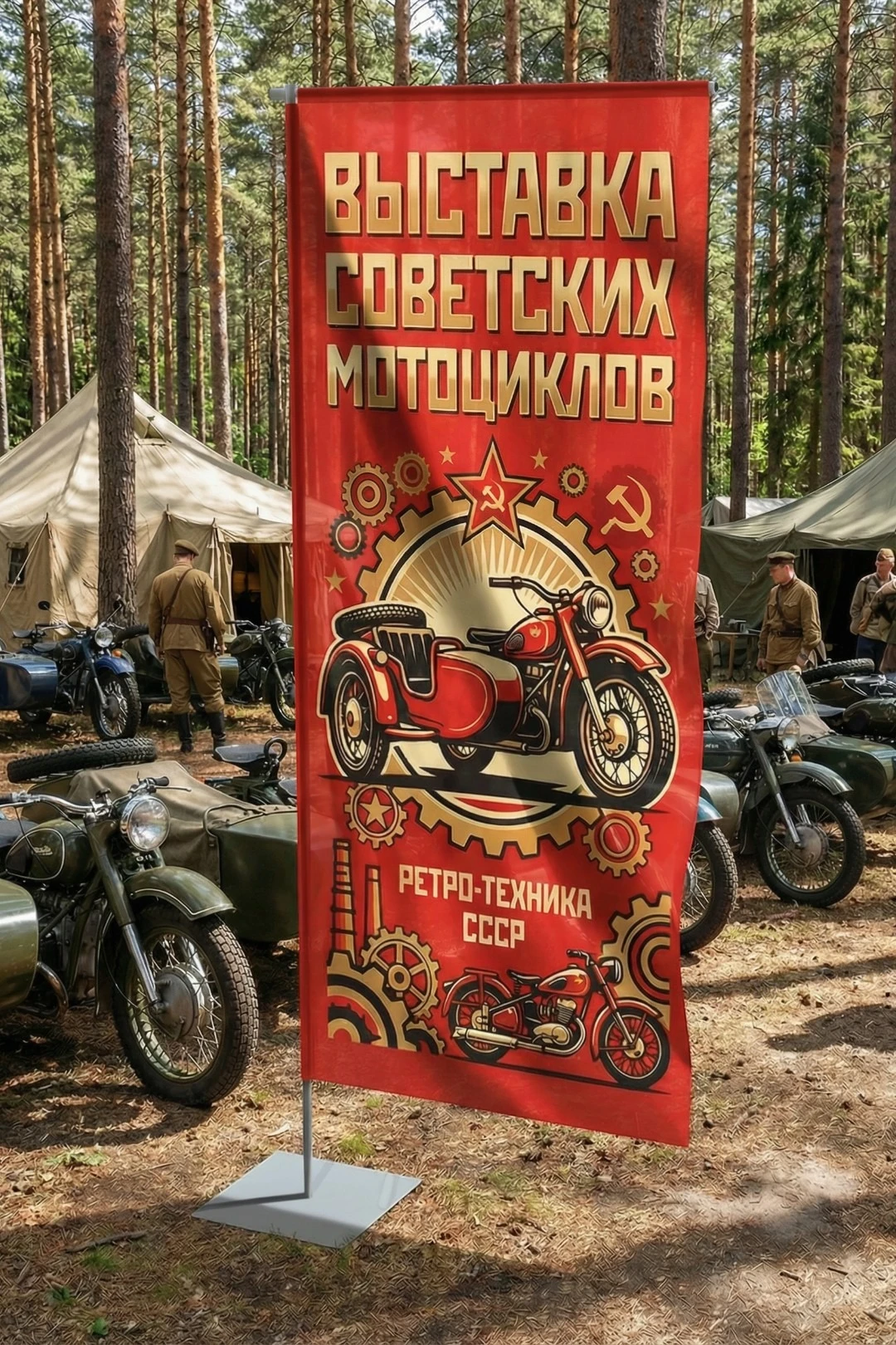 Флаг Бриз 90х260 см#1