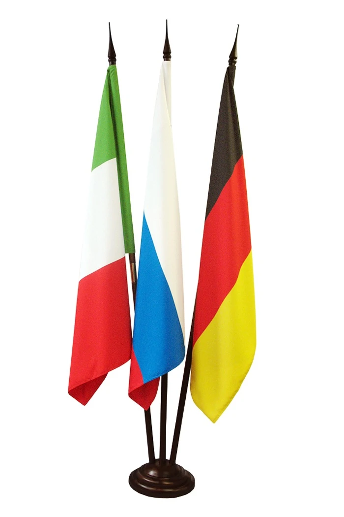 Аренда подставки деревянной с основанием Блин (бук темный) 3 штока 2,5 м#1