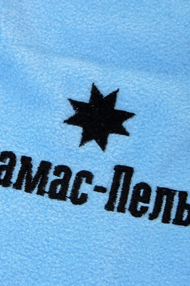 Шарф флисовый однослойный 15х150 см, однотонный  "Karamas-Pelga"#1