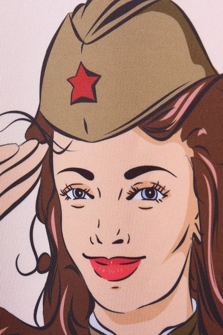 Свитшот Гарри унисекс из футера с полной запечаткой "Victory Day"#4