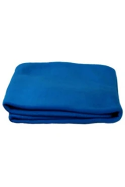 Купить синий плед Классик флисовый 155х200 см