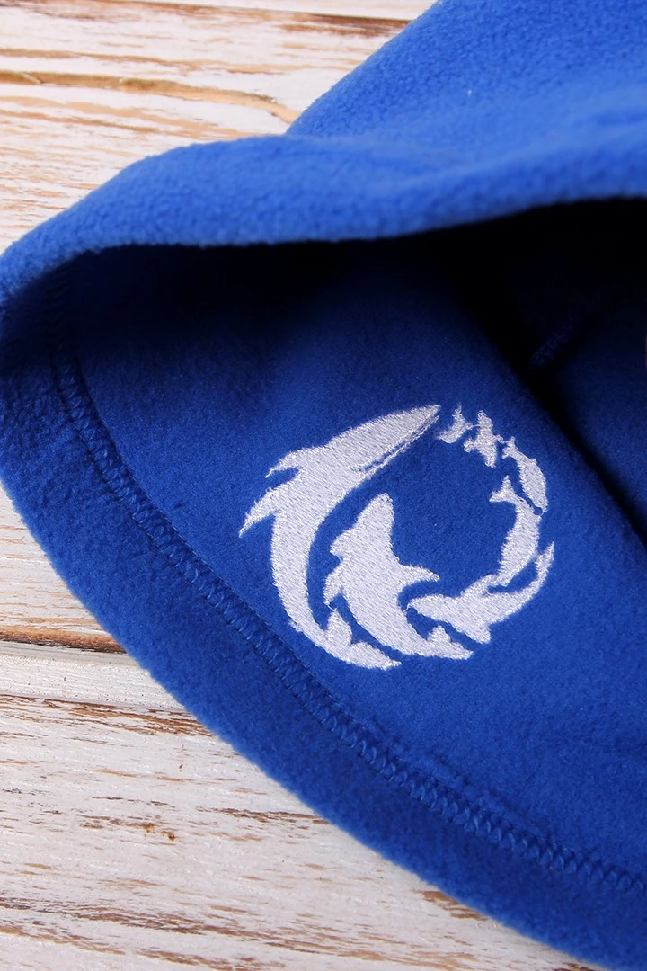 Шапка Вайт флисовая однослойная взрослая, однотонная "Pisces"#4