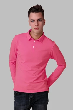 Купить лонгслив Декстер Плюс унисекс розовый