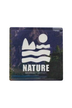 Купить шеврон ПВХ Квадрат под УФ нанесение 5х5 см "Nature"