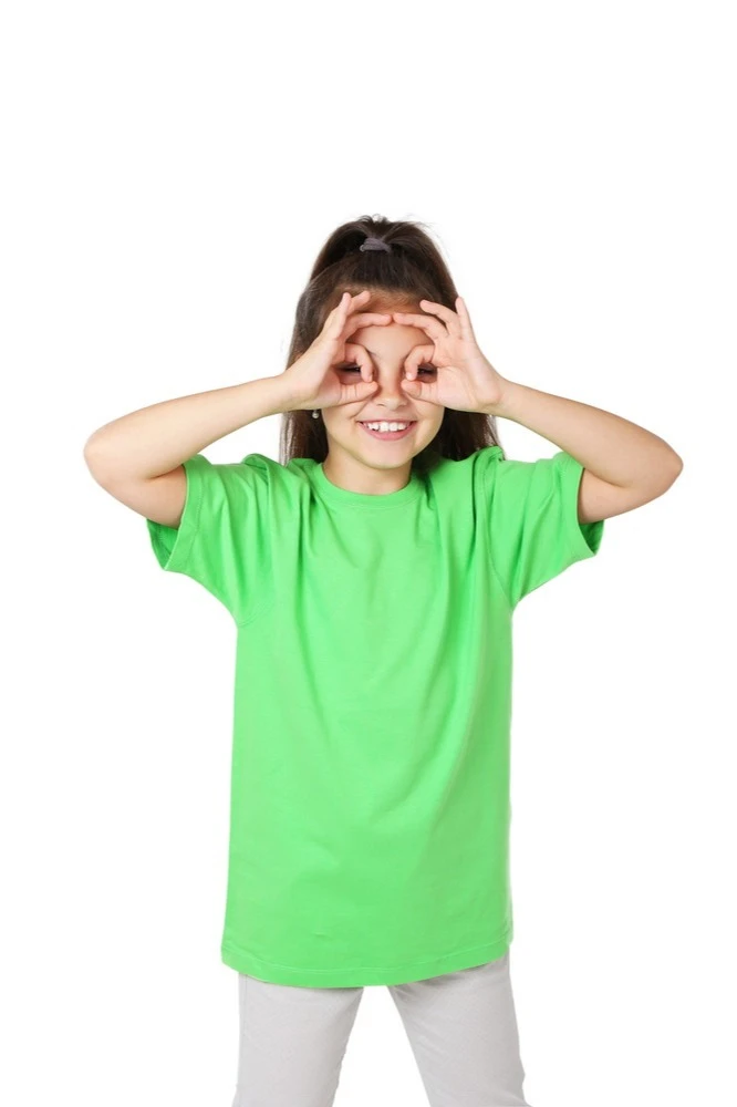 Футболка Премиум детская (Modern) однотонная салатовая (хлопок)#1