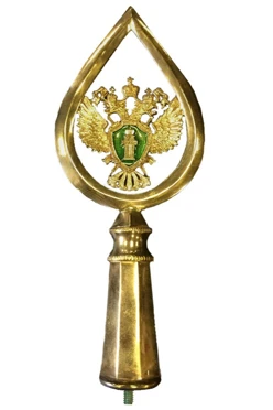 Купить навершие металлическое с гербом Прокуратуры РФ