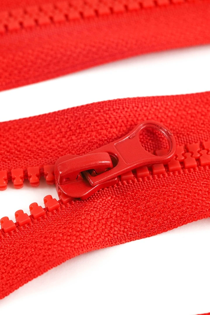 Молния тракторная разъемная 80 см, тип 5, красная#2