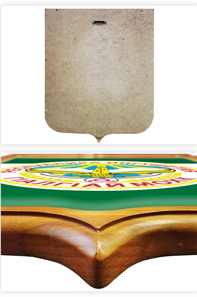 Купить Герб Ингушетии 53х61 см печатный светлая рамка