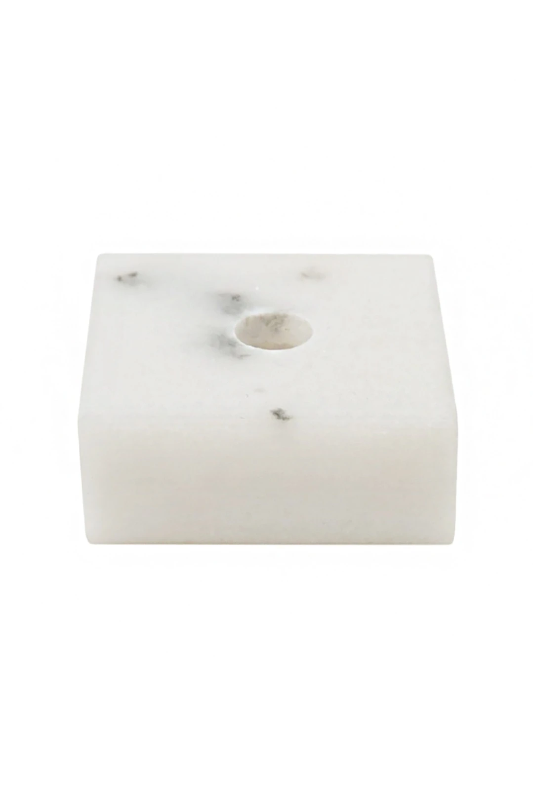 Основание каменное, белый мрамор 50х50х20 мм#2