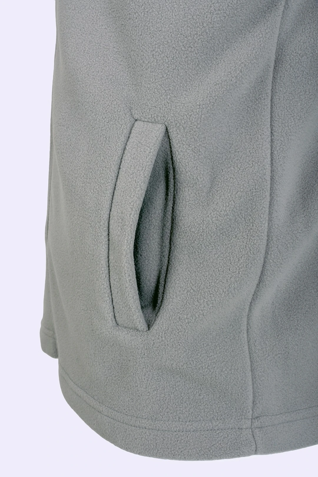 Жилет Браво флисовый без капюшона унисекс, однотонный "Mountain"#4