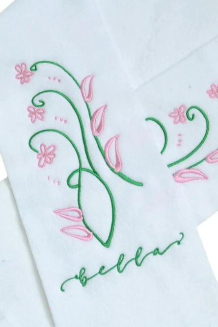 Шарф флисовый однослойный 15х100 см, однотонный "Bella"#1