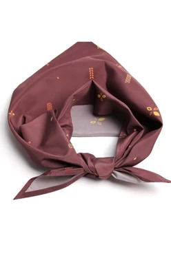 Косынка треугольная с печатью 60х60х90 см с полной запечаткой "Autumn"