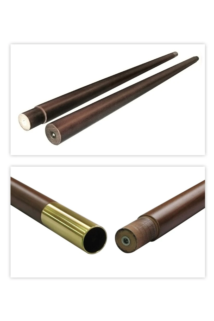 Подставка деревянная с основанием Блин (бук) 2 штока 2,2 м#6