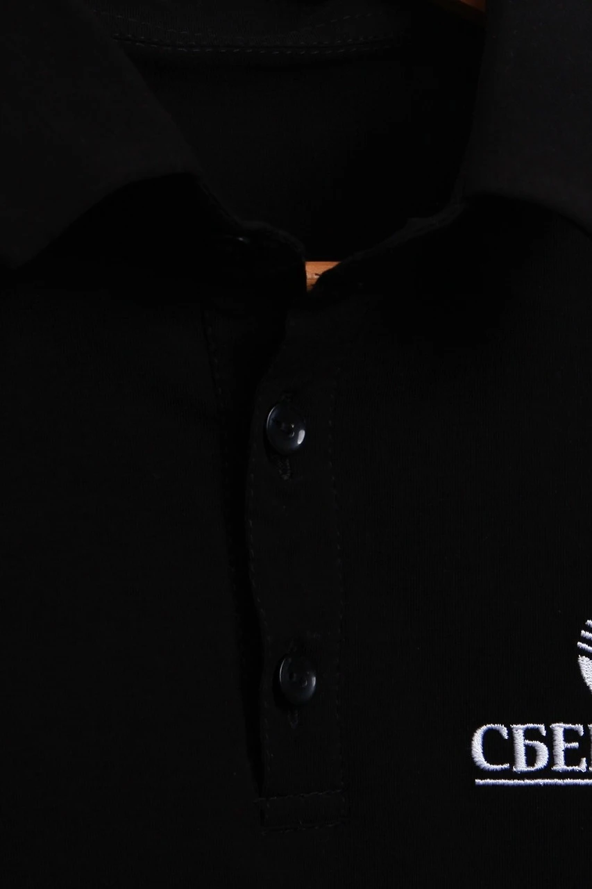 Поло Декстер унисекс однотонная "Sber"#2 Поло Декстер унисекс однотонная "Sber"#2