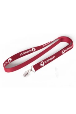 Лента для бейджа атлас ширина 1,5 см, с клипсой, с печатью#2 Лента для бейджа атлас ширина 1,5 см, с клипсой, с печатью#2