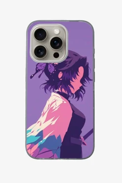 Купить чехол для iPhone 15 Pro с принтом "Anime girl"