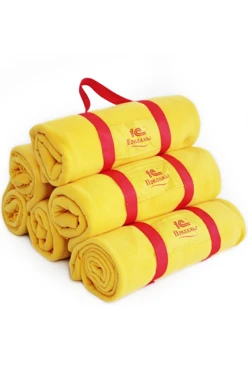 Плед Классик флисовый 155х200 см, однотонный#1