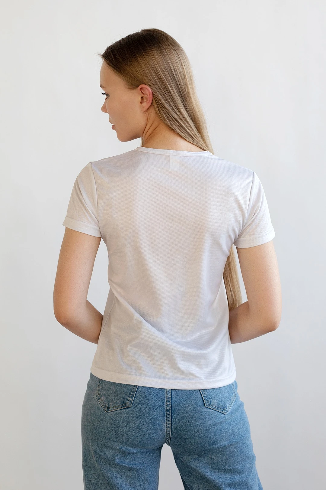 Футболка Гэлэкси женская из примы с полной запечаткой "Portret"#3