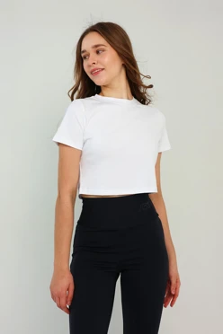 Футболка Лея женская однотонная (хлопок)#3