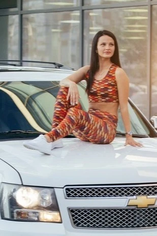 Купить комплект женский с принтом "Scale"