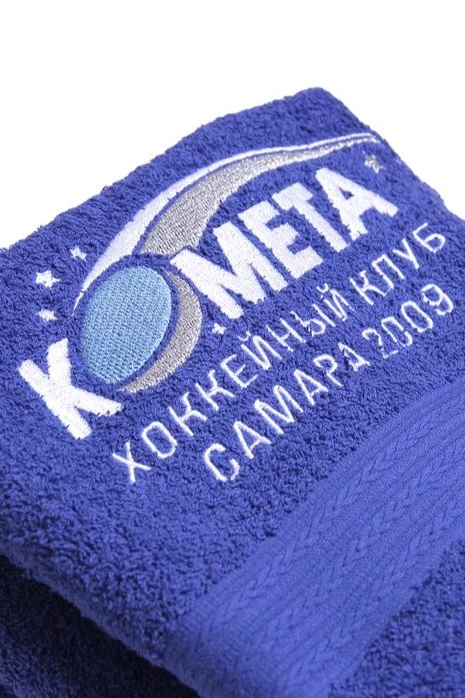 Полотенце махровое 50х90 см (Ituma), однотонное "Comet"#1