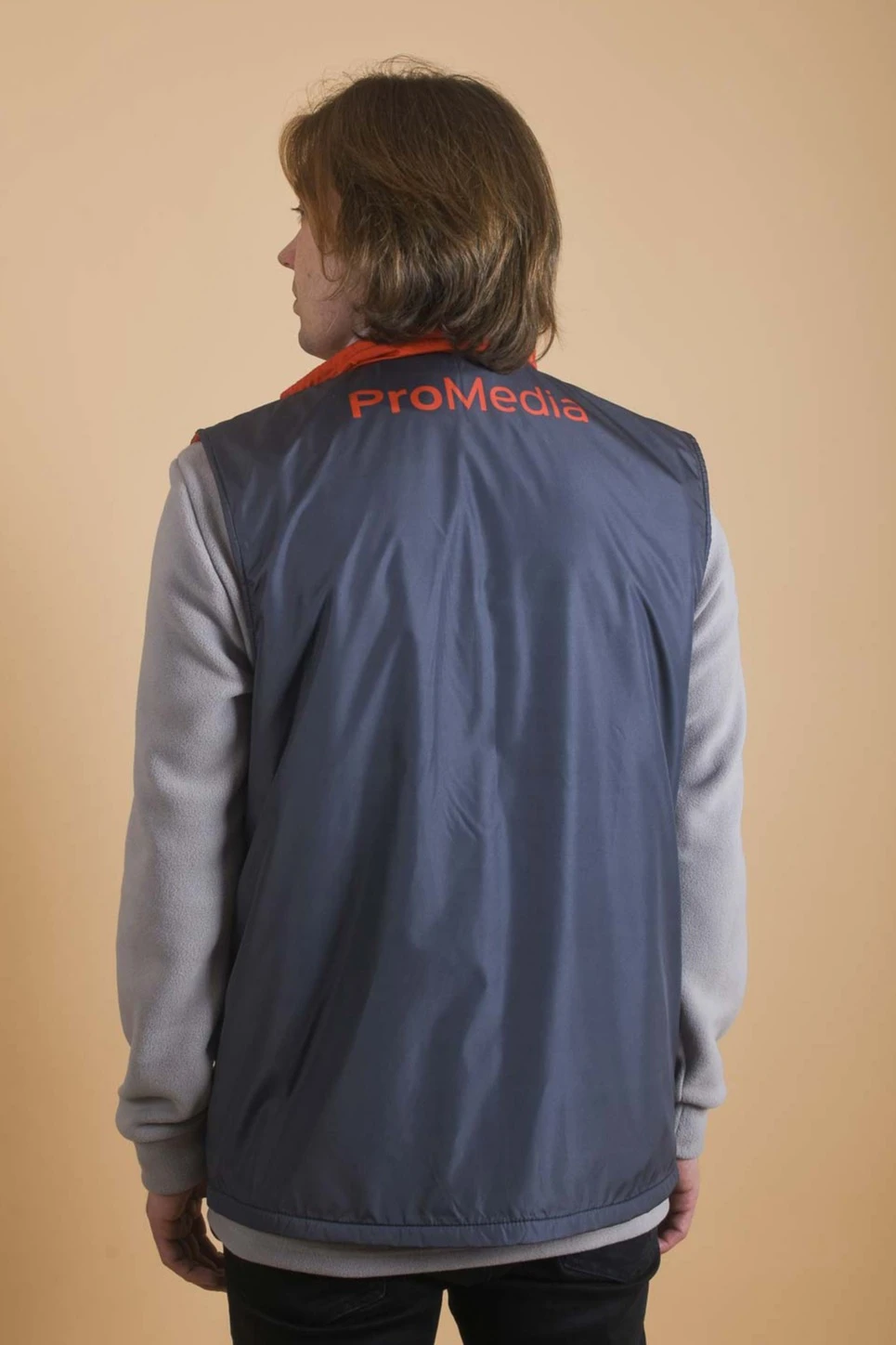 Жилет Пилот с подкладом из флиса унисекс, с полной запечаткой#4