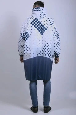 Дождевик Слайм унисекс с полной запечаткой#2