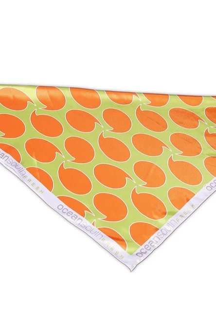 Купить платок прямоугольный 70х70 см "Ocean south fresh"