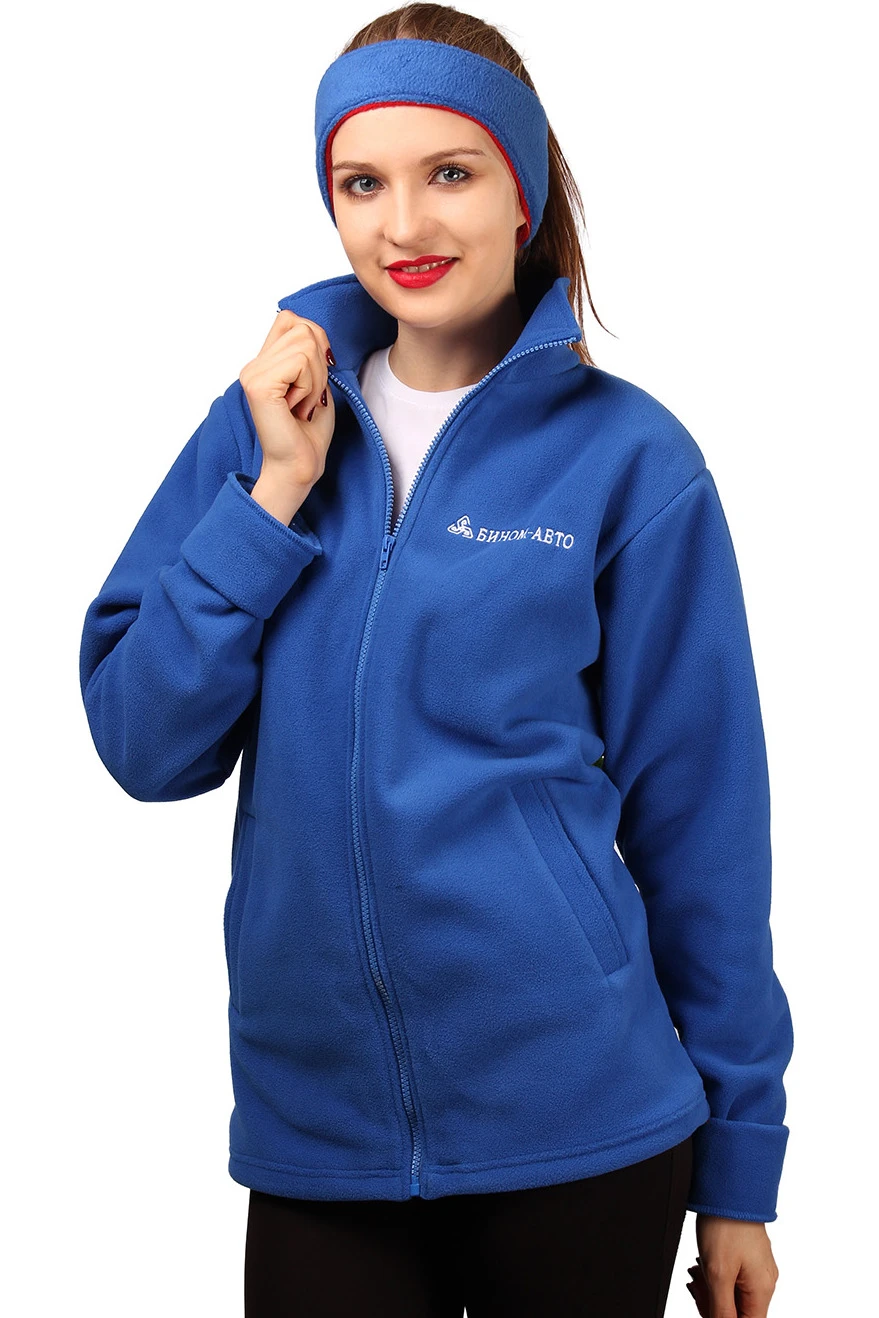 Толстовка Харисон флисовая без капюшона женская, однотонная "Binom-auto"#5 Толстовка Харисон флисовая без капюшона женская, однотонная "Binom-auto"#5