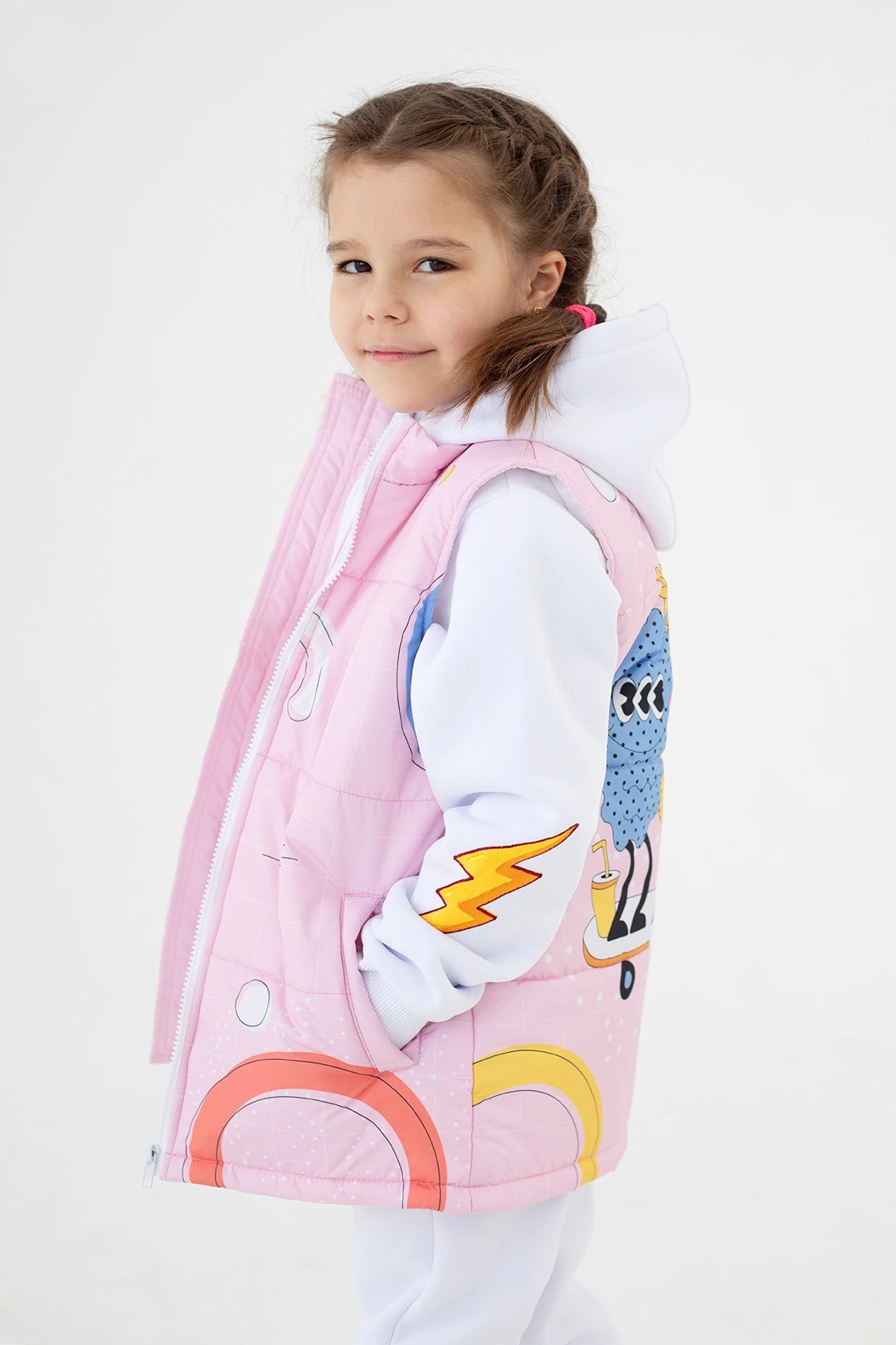 Купить жилет Портер детский на синтепоне "Funs fructs"