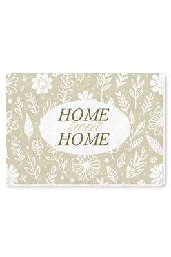 Купить плед Слипи флисовый 140х200 см (двухслойный), с принтом "Home sweet home"